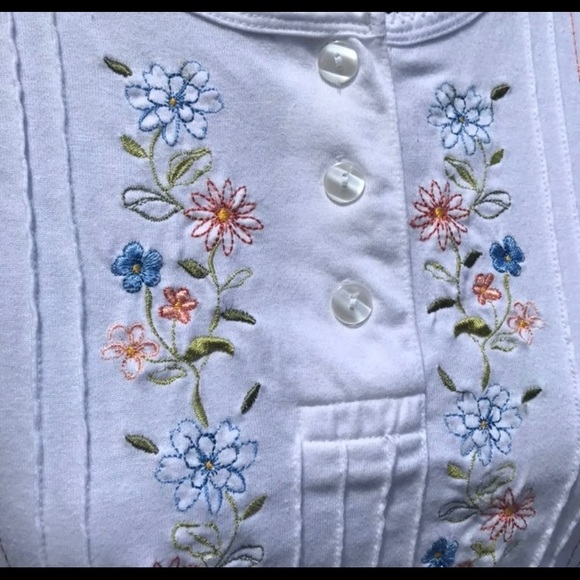White Embroidered Shirt - Picture 2 of 8
